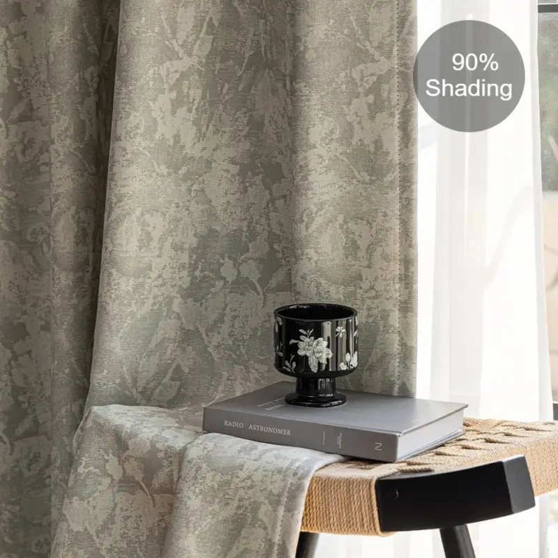 Decorative macrame style blackout curtain for window, living room, ... Meilleur Prix
