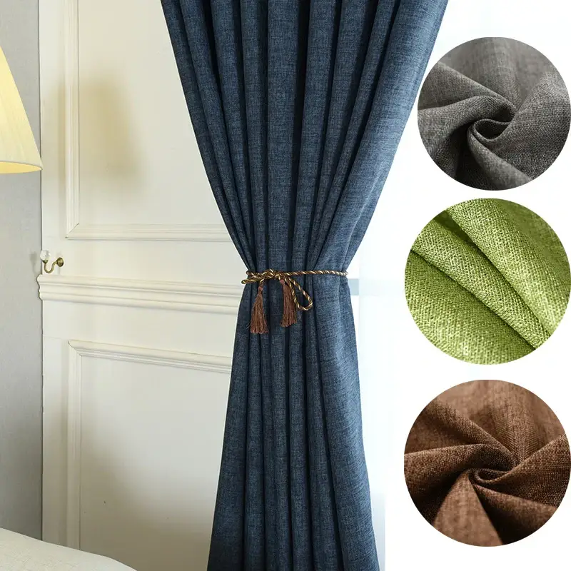 Promotion Saisonnière Modern luxury high ceiling blackout curtain for living room and bed...