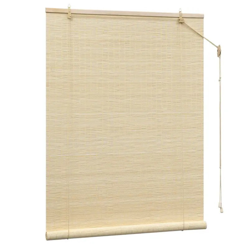 Bamboo roller blind light filtering and ventilation for living room... Haute Qualité