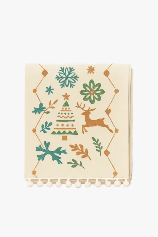 Decorative jacquard tablecloth with ball pattern for dining table Commander Vite