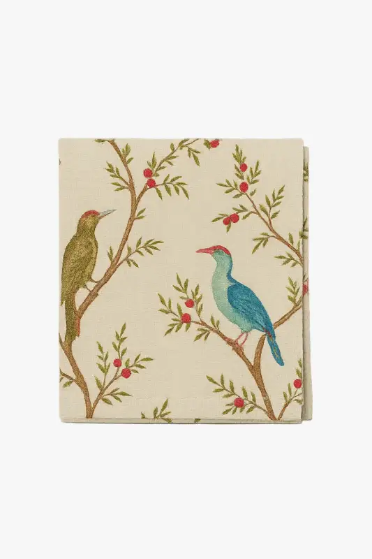 Peony print tablecloth with tassels, washable, ins style Jusqu'à Épuisement Des Stocks