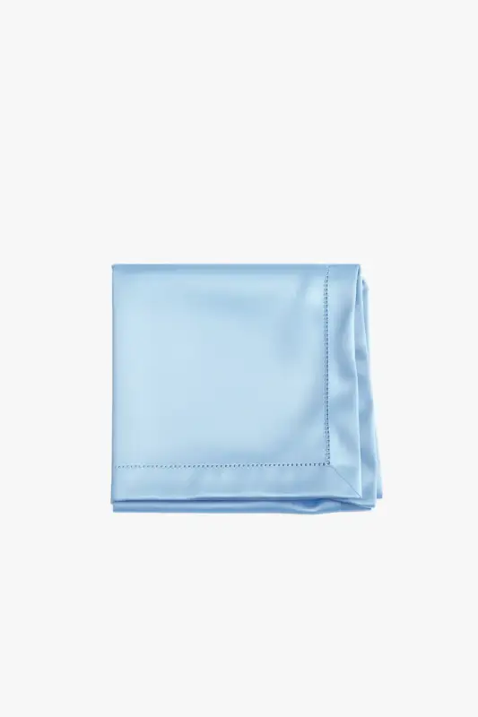 Bon Marché Soft satin tablecloth smooth plain style for festive table