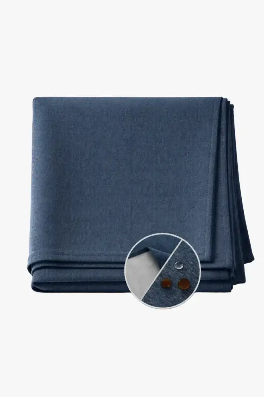 Waterproof cotton and linen tablecloth natural style dining table Bon Marché