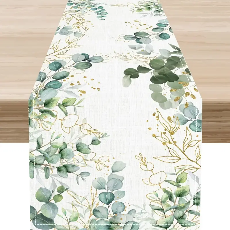 Produit De Marque Bohemian floral country-style decorative table runner