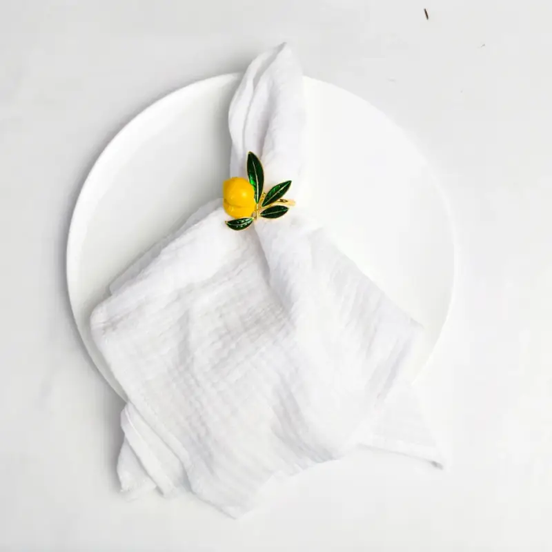 Korean style cotton table napkin for dining Seulement Aujourd'hui