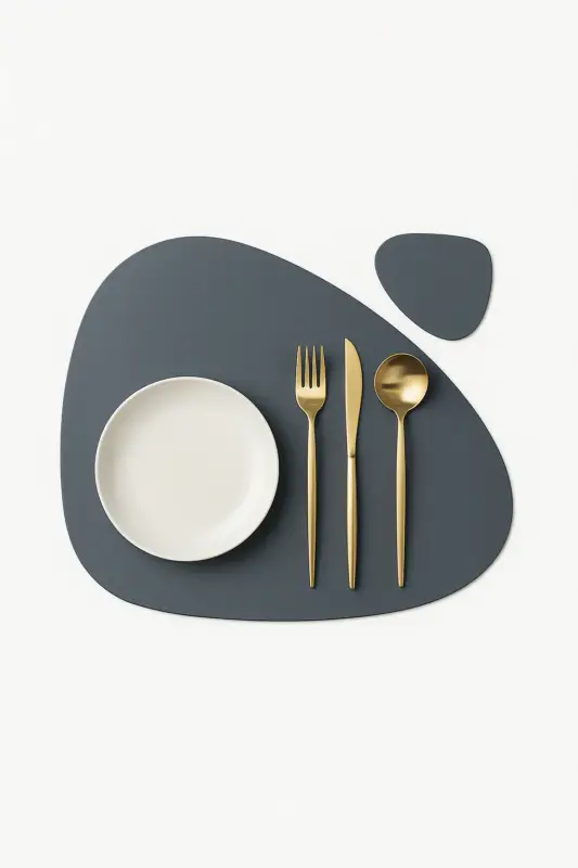 Prix Promo Modern waterproof pu leather placemat set