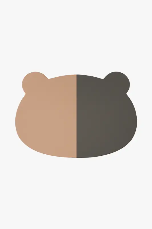 Bon Plan Cute bear washable pvc placemat set, japanese style