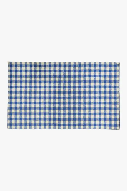 Solde Striped and checked table mat country chic style