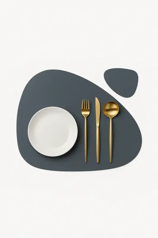 Modern washable placemat for kitchen or patio Nouveauté