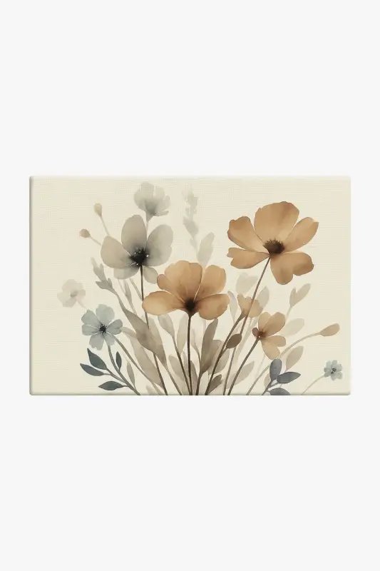 Bohemian floral heat-resistant placemat set Réduction