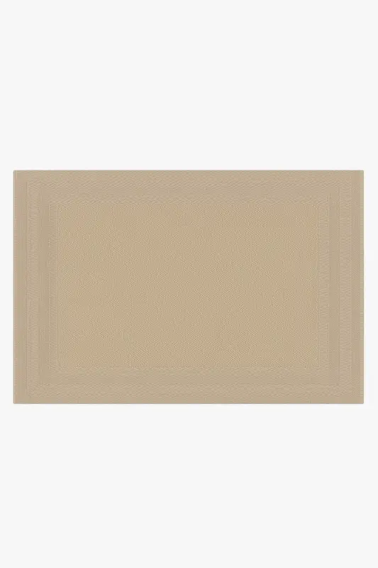 Set of 4 woven vinyl non-slip washable placemats Livraison Express
