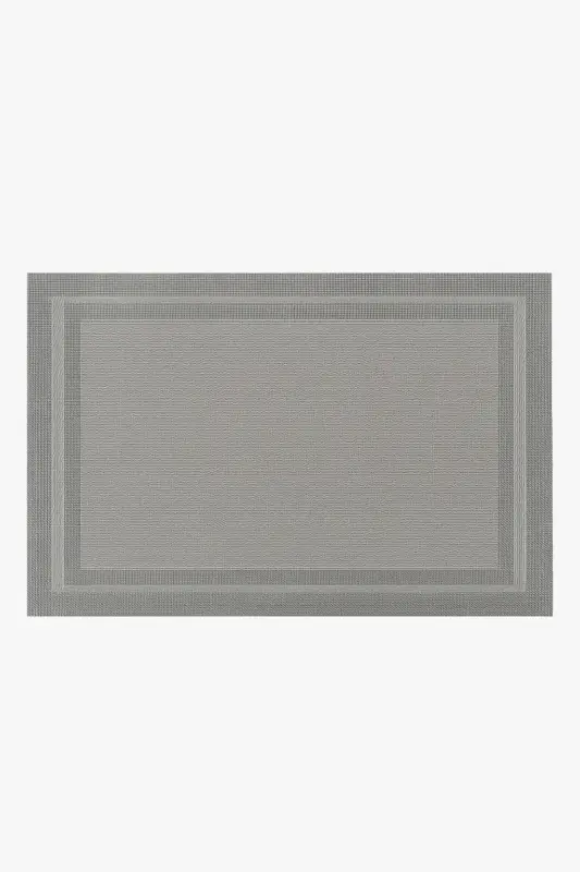 Heat-resistant non-slip woven vinyl placemat set Jusqu'à Épuisement Des Stocks