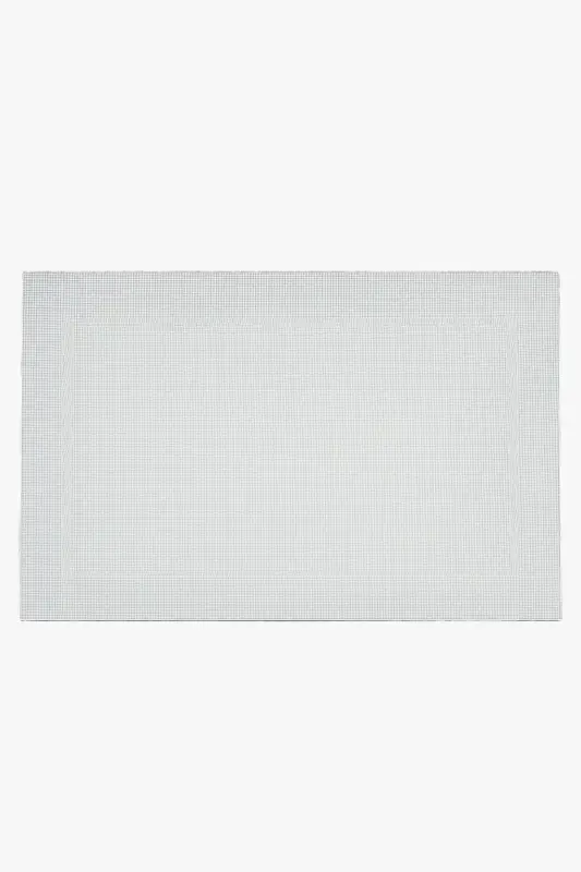Commander Vite Non-slip washable woven vinyl placemat set