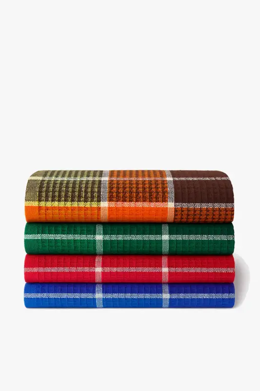 Super absorbent waffle kitchen tea towel quick drying Offre Limitée
