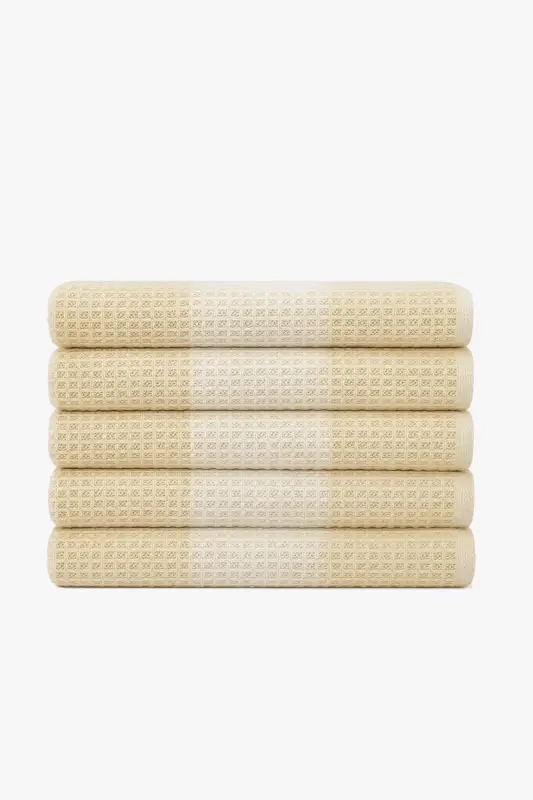 Soft absorbent waffle weave check kitchen towel Nouvel Arrivage