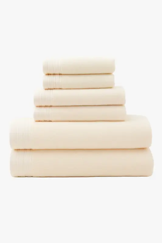 Soft absorbent cotton bath towel set Marque