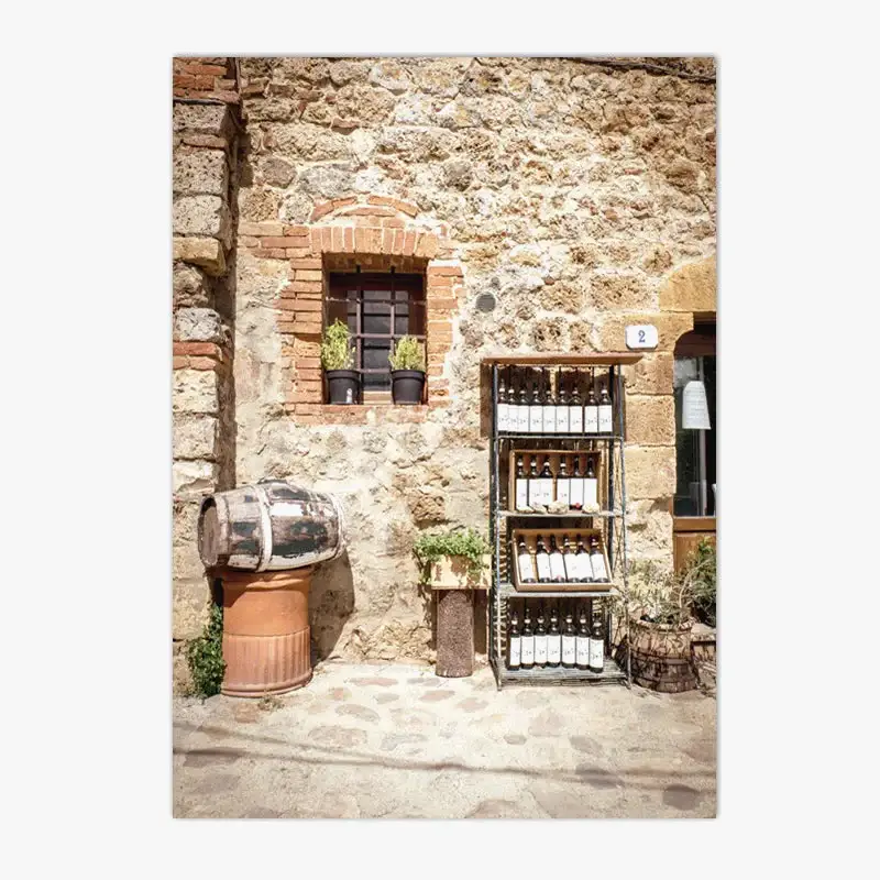 Bellagio tuscany canvas art mediterranean wall decor Meilleur Choix