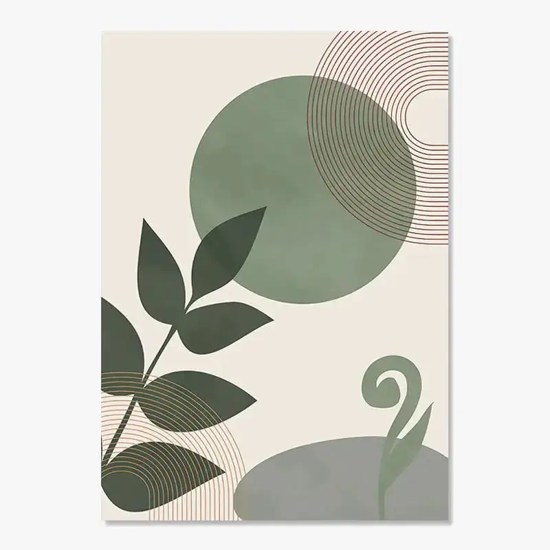 Boho abstract geometric art prints for interior decoration Bon Marché