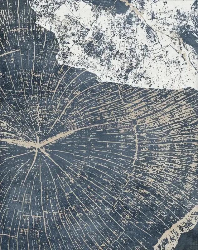 Abstract tree rings art posters Usine Directe