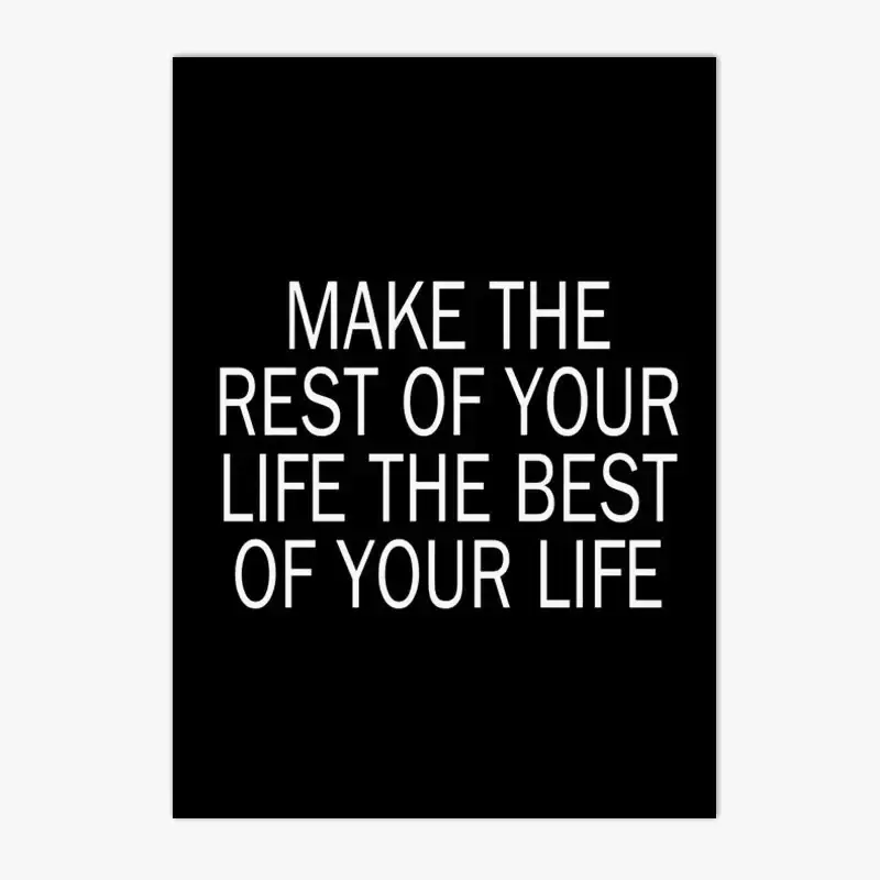 Commander Vite Nordic motivational quotes canvas painting typography wall decor