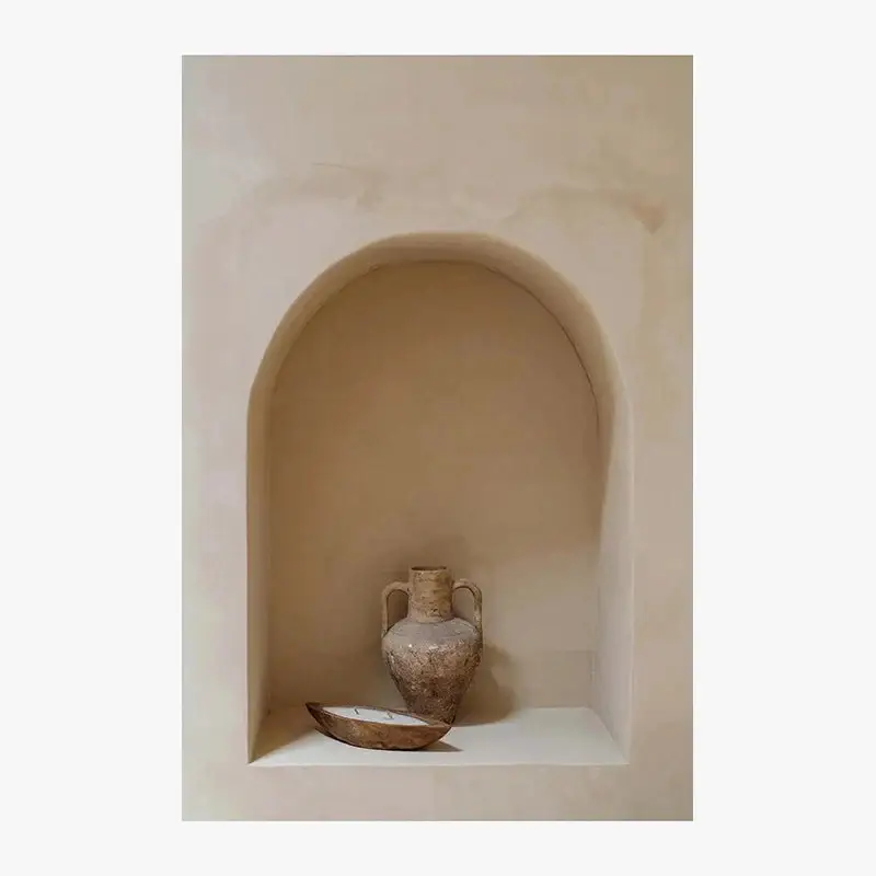Abstract painting with classic vase and decorative still life Prix Bas