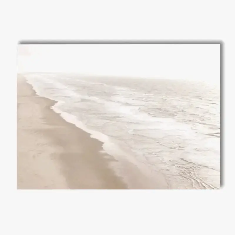 Vente Directe Nature wall art with reeds, birds, flowers and sand prints nordic d...