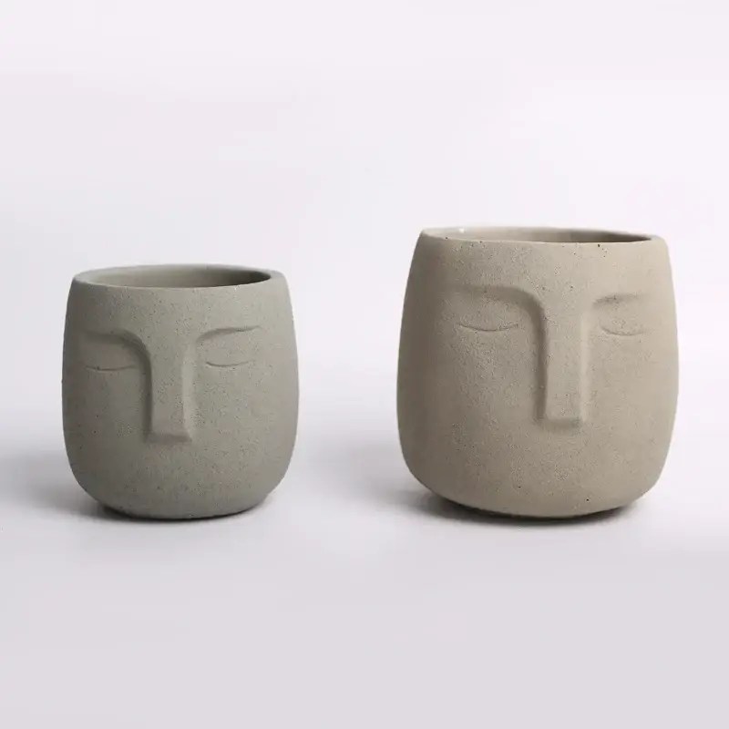 Creative design silicone mould for flower pot Meilleur Prix