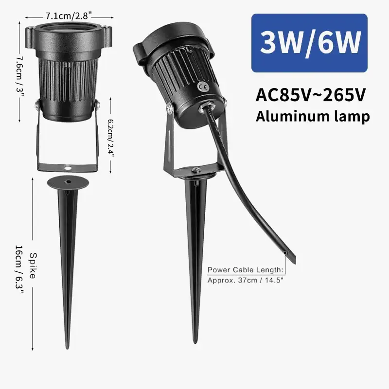 Waterproof led garden light for decorative outdoor lighting Livraison Express
