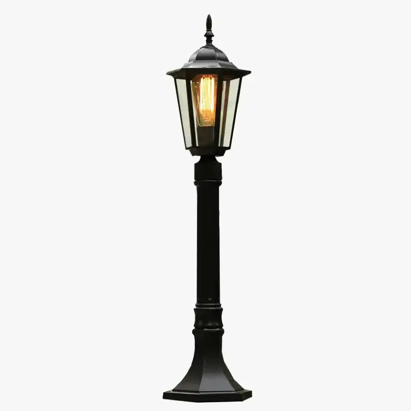 Retro outdoor garden lamp for outdoor spaces and pathways Produit De Marque