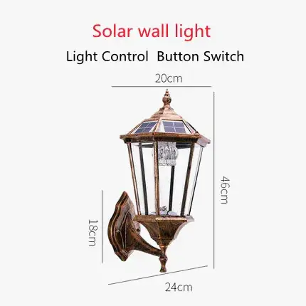 Vente Flash Outdoor solar lamp for garden and pathway lighting