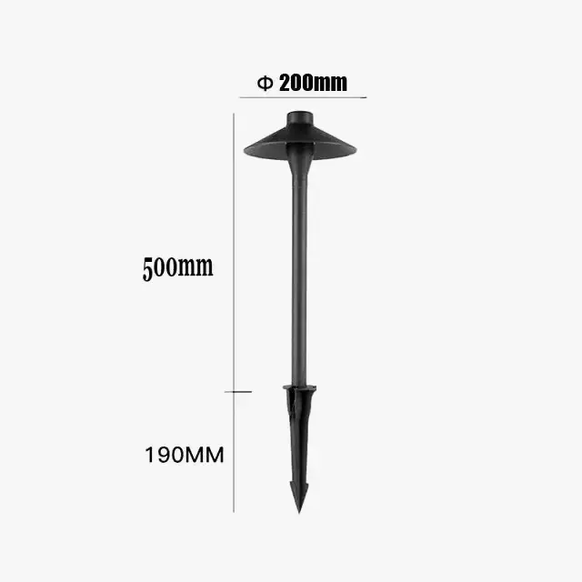 Aluminium led mushroom lamp for outdoor and garden lighting Seulement Aujourd'hui