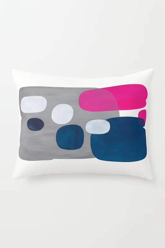 Meilleure Vente Rectangular pillowcase with decorative geometric patterns