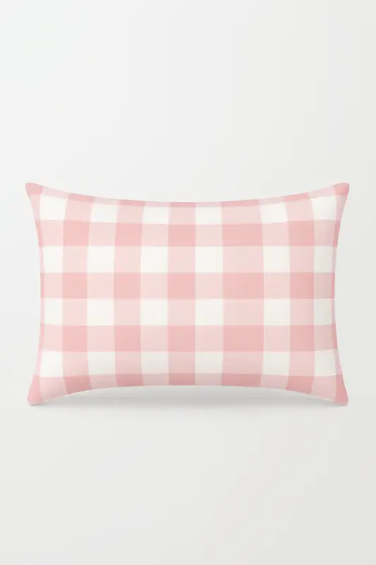 Satisfait Ou Remboursé Trendy pink geometric cushion cover for home