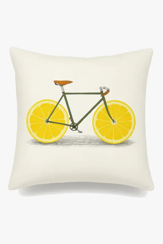 Square cushion cover 45 cm creative yellow sunflower design Acheter En Ligne