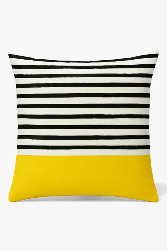 Yellow cushion cover with creative sunflower design 45×45 cm Haute Qualité