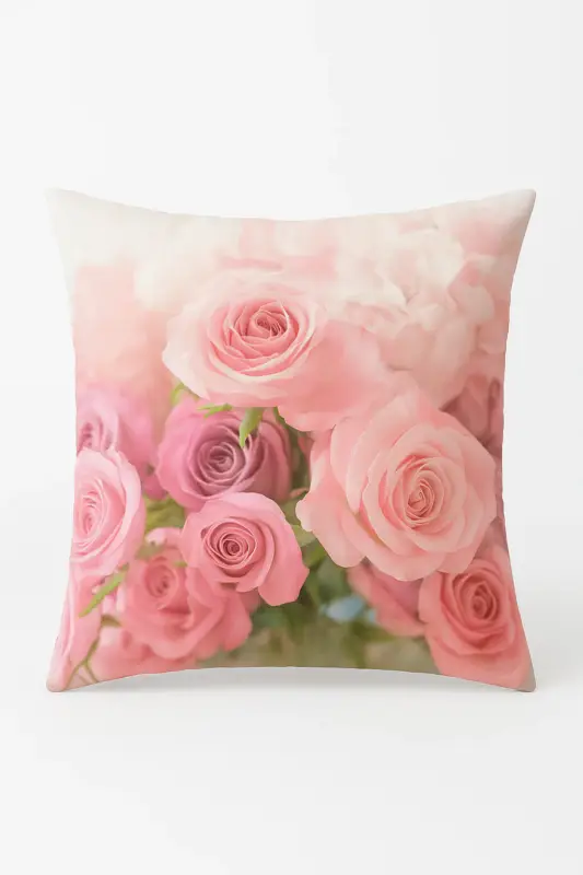 Promotion Saisonnière Pink cushion cover nordic pattern for elegant decor