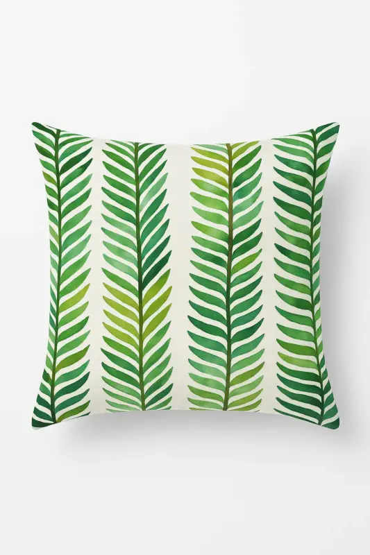 Offre Exclusive Cushion cover with cactus, monstera and tropical plant pattern