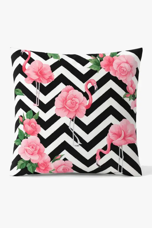 Usine Directe Flamingo pattern cushion cover for interior decoration