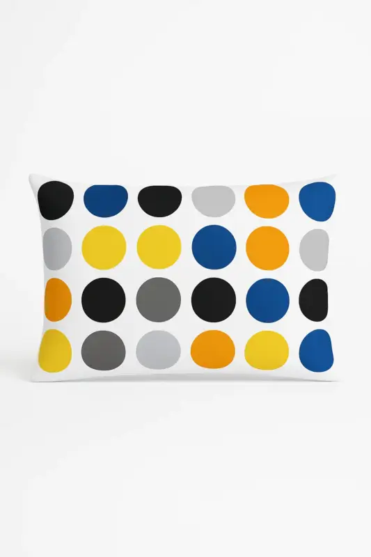 Top Vente Yellow geometric cushion cover for modern decor