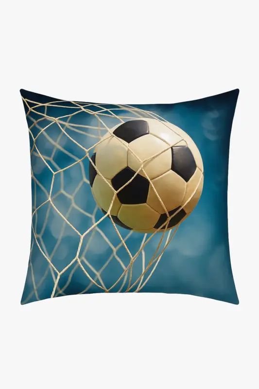 Paiement Sécurisé Football cushion cover for stylish interior decor