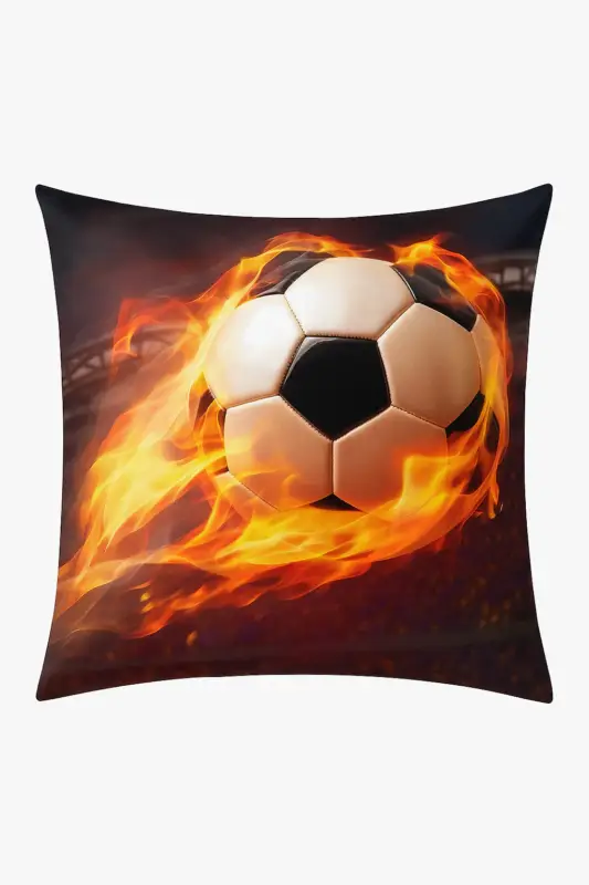 Football cushion cover for modern interiors Nouvel Arrivage