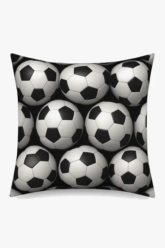 Football cushion cover for modern interior decor Vente Directe