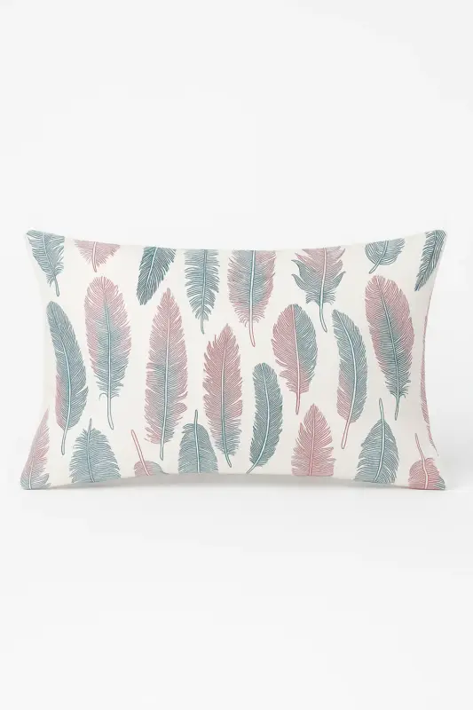 Vente Directe Decorative cushion feather design 30 x 50 cm for interiors