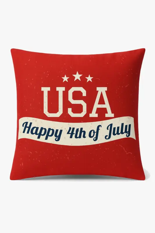 Love usa printed cushion cover for independence day Jusqu'à Épuisement Des Stocks