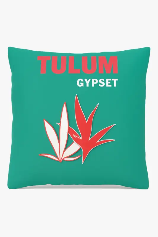 Nouvelle Collection Decorative luxury cushion cover with abstract lemon design