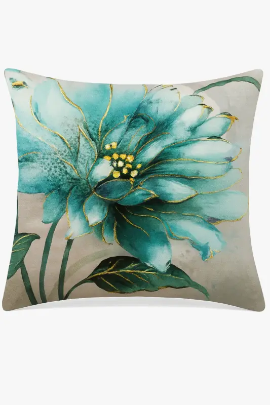 Prix Réduit Floral ginkgo patterned cushion cover for interior decor
