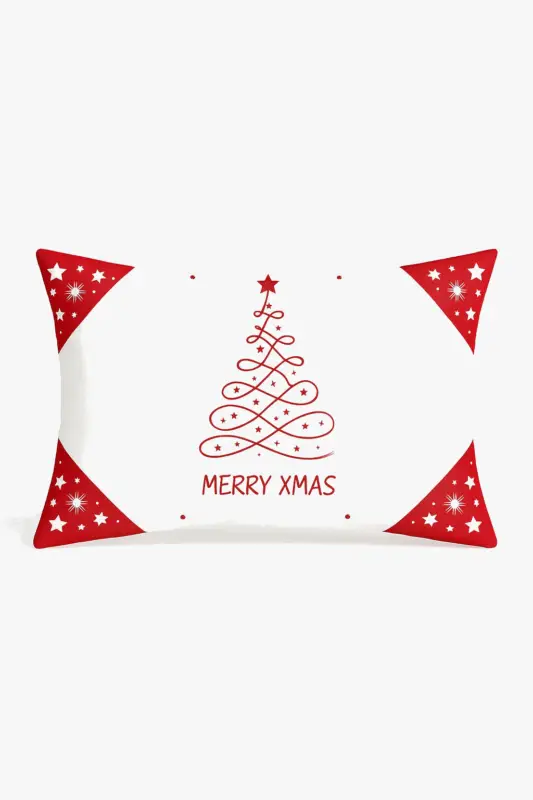 Red christmas cushion cover for interior decoration Offre Exclusive
