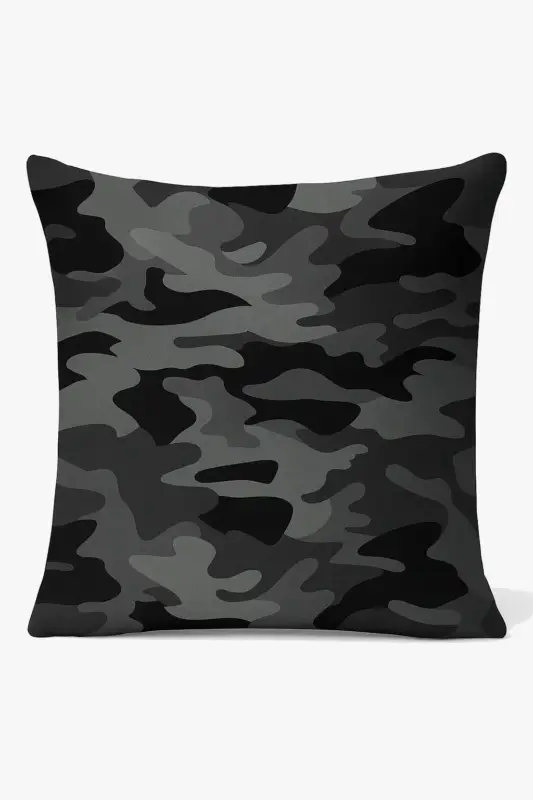 Satisfait Ou Remboursé Decorative geometric military camouflage cushion covers