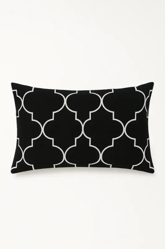 Bon Marché Rectangular cushion cover 30 x 50 cm elegant geometric mandala pattern