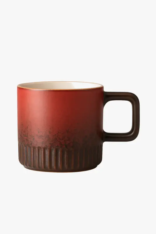 Offre Spéciale Handmade vintage ceramic cup with wooden handle for coffee and tea